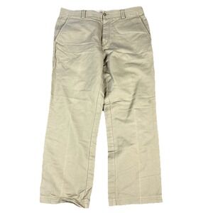 Tori Richard Men's 36x29 Beige Chino Pants 5 Pocket Straight Leg Casual